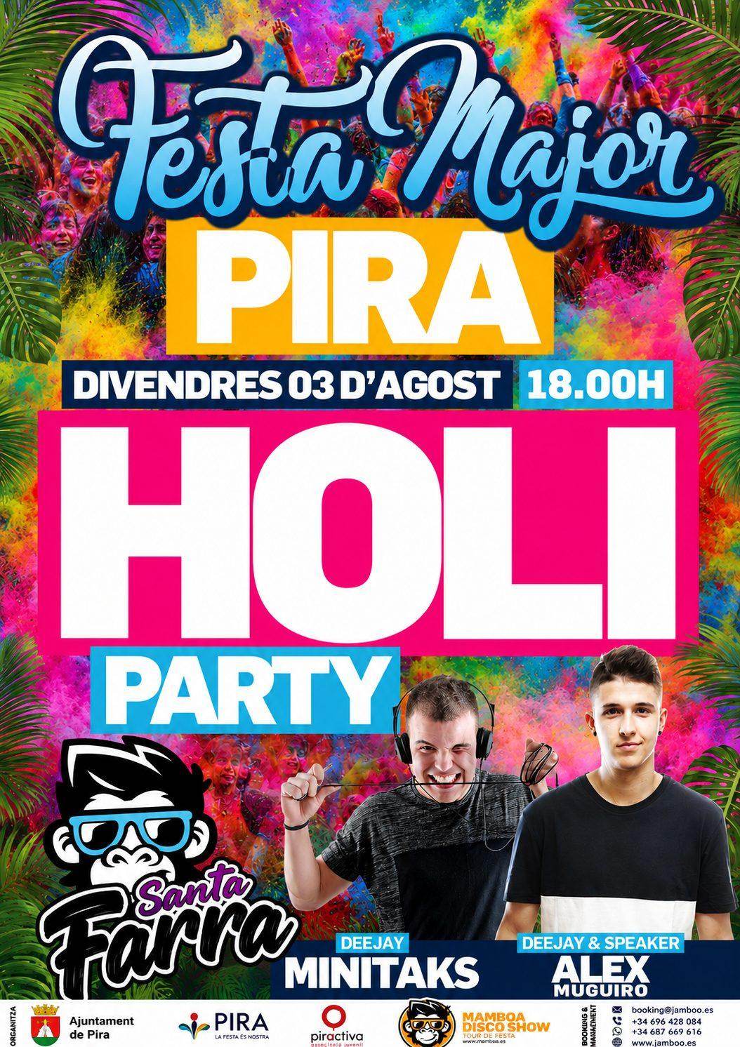 FESTA HOLI PIRA 2017