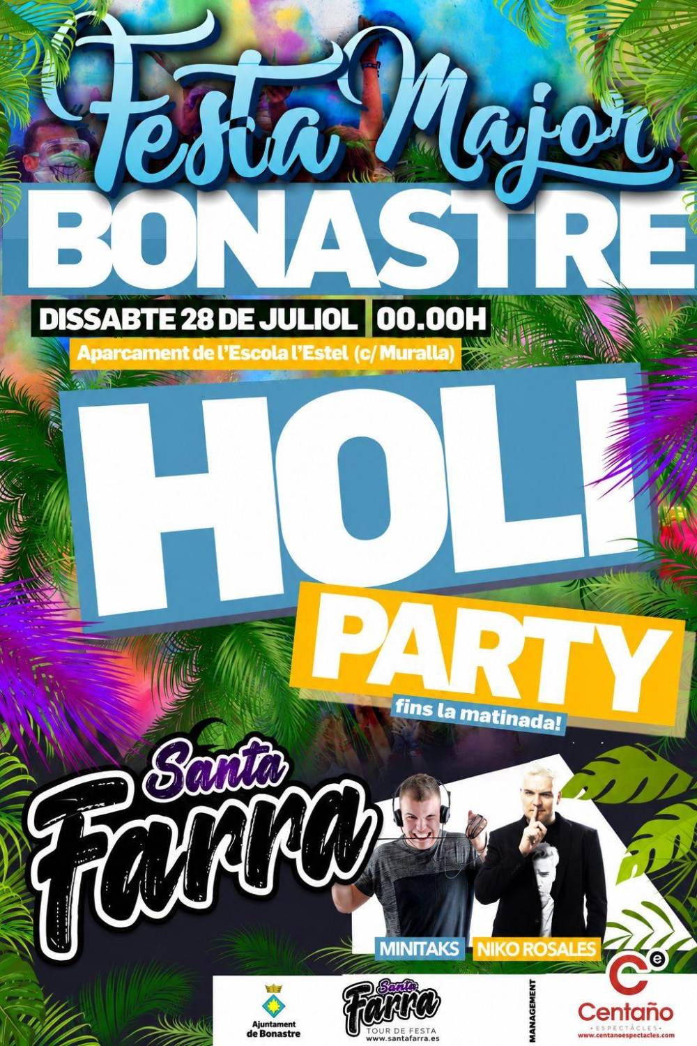 FESTA HOLI BONASTRE