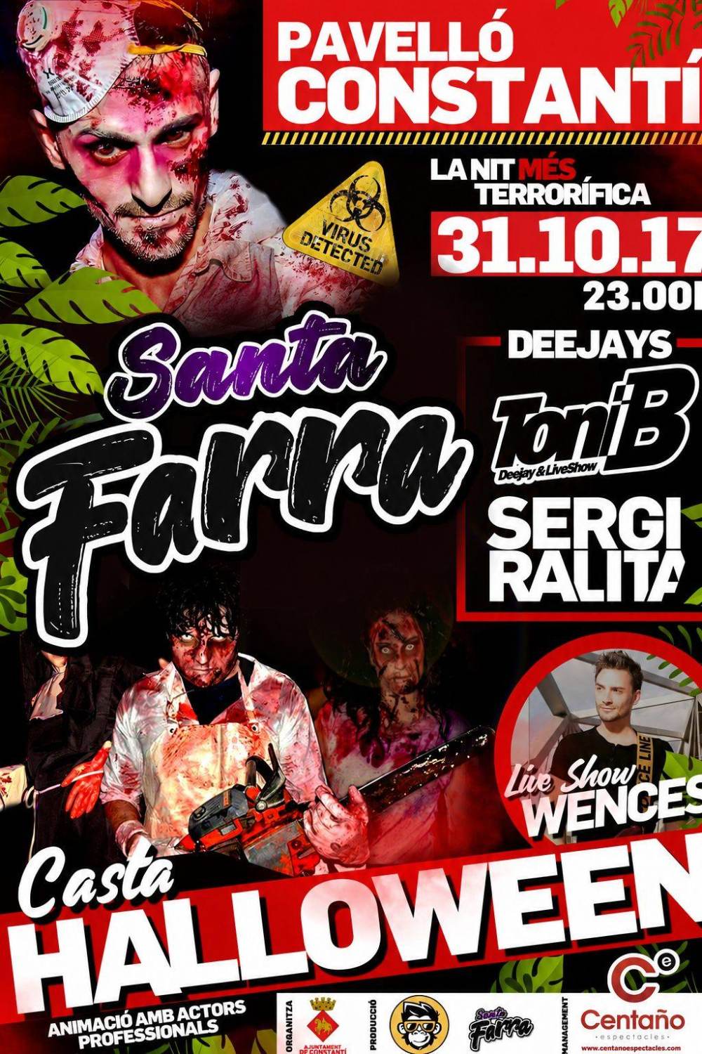 SANTA FARRA CASTA HALLOWEEN
