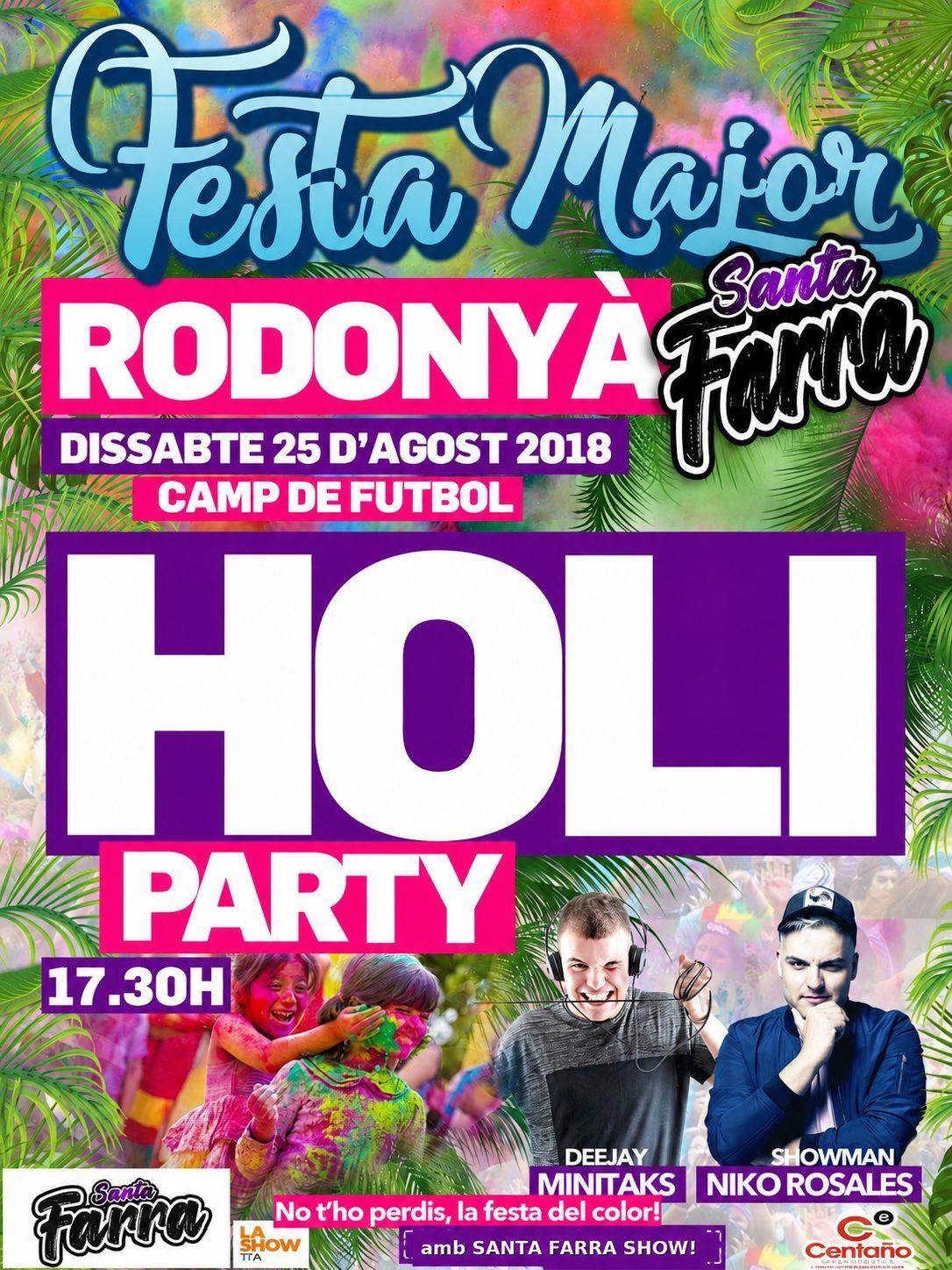 FESTA MAJOR RODONYA